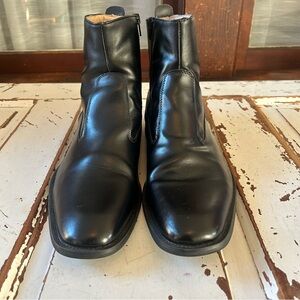 Giorgio Brutini Black Leather Men's Boots Size 13M